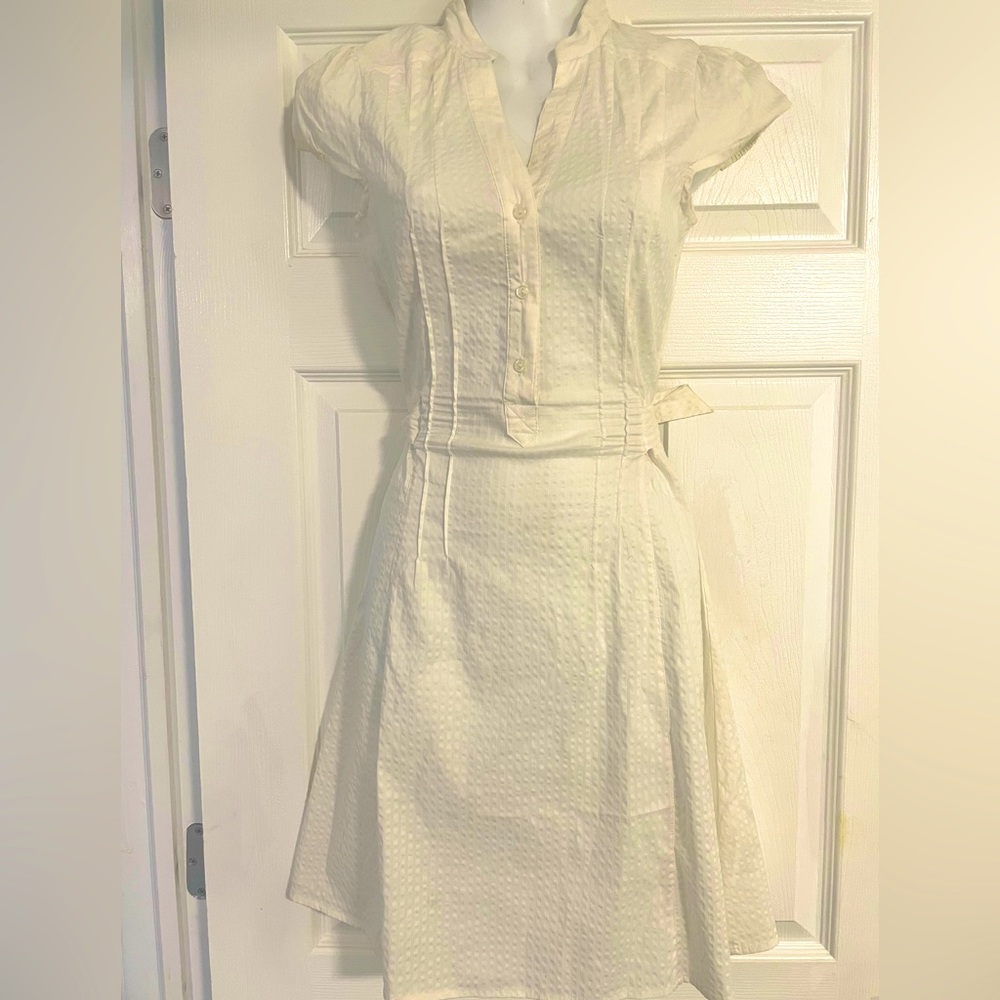 White short sleeved dress by H&M NWOT